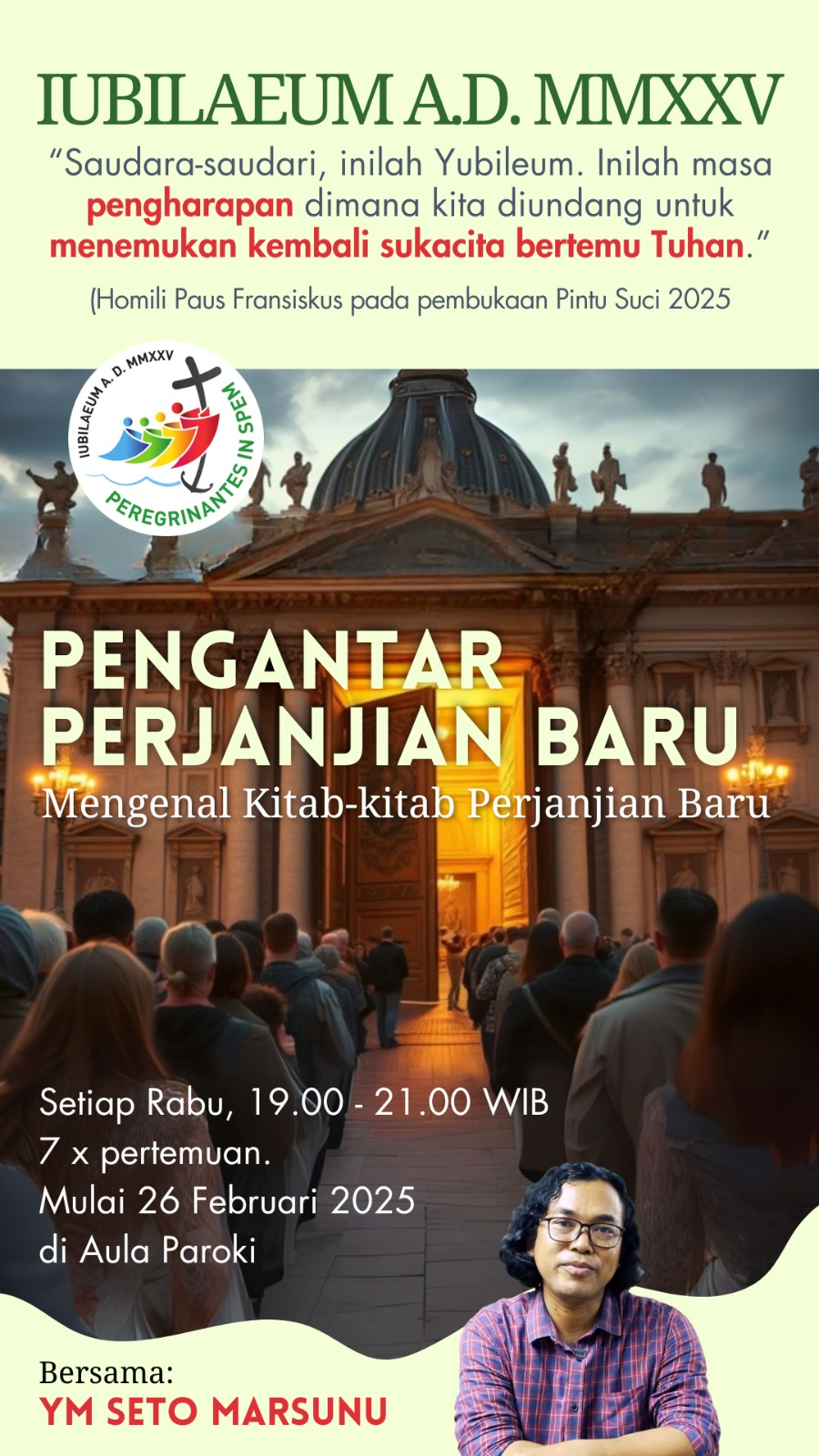 Pengantar Perjanjian Baru. Mengenal Kitab-kitab Perjanjian Baru. (SAS)