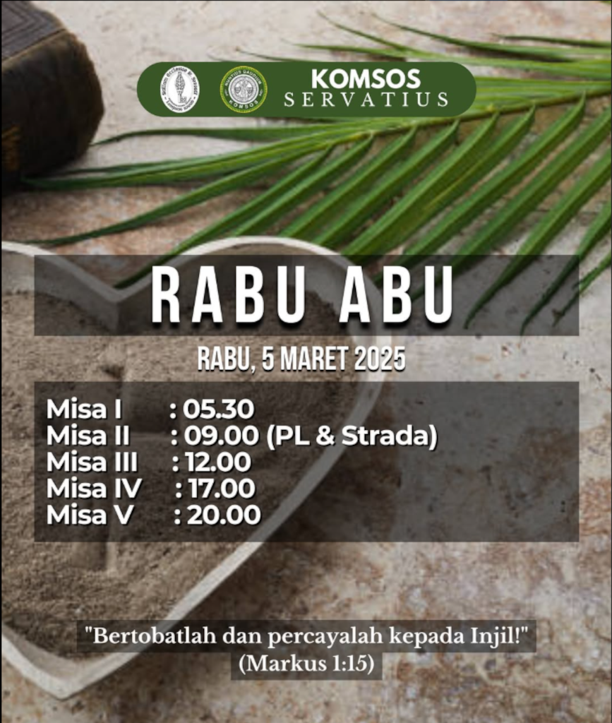 Hari Rabu Abu, 5 Maret 2025