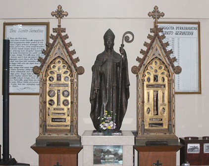 Relikwi Santo Servatius